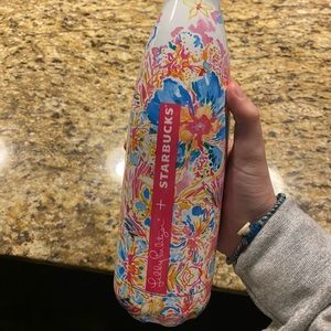 Starbucks x Sip water bottle Lily Pulitzer